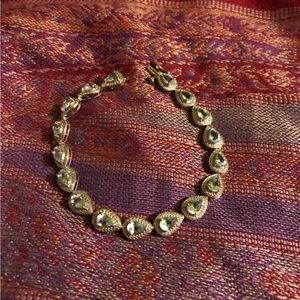 Gemstone Sterling Silver Bracelet